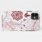 Blumendesign 28 Case-Mate iPhone hülle (Rückseite (Horizontal))