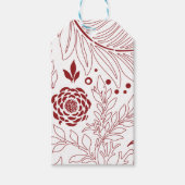 Blumendesign 28 geschenkanhänger (Vorderseite)