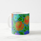 Blumendesign #2 kaffeetasse (Vorderseite Links)