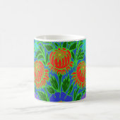 Blumendesign #2 kaffeetasse (Mittel)