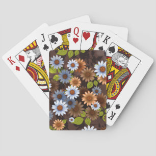 Blumendesign 2 spielkarten