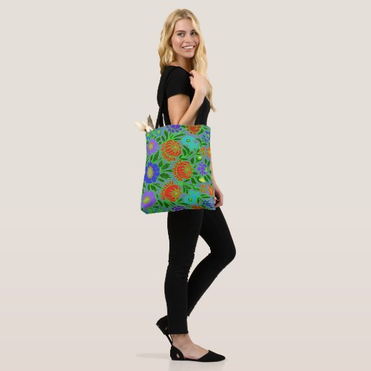 Blumendesign #2 tasche (Am Model)
