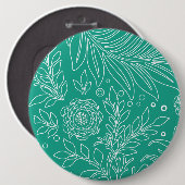 Blumendesign 34 button (Vorne & Hinten)