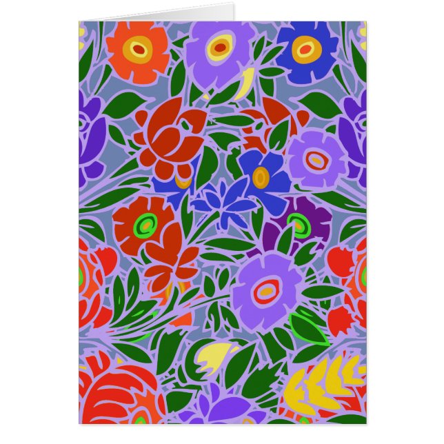 Blumendesign #5 individuell anpassbar (Vorne)