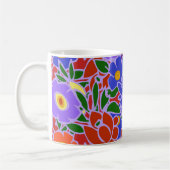 Blumendesign #5 kaffeetasse (Links)