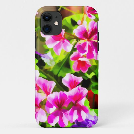 Blumendesign 5 Light.jpg Case-Mate iPhone Hülle (Rückseite)