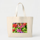 Blumendesign 5 Light.jpg Jumbo Stoffbeutel (Vorne)