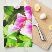 Blumendesign 5 Light.jpg Küchentuch (Viertel Falte)