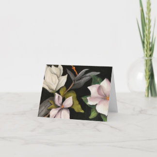 Blumendesign auf der Karte