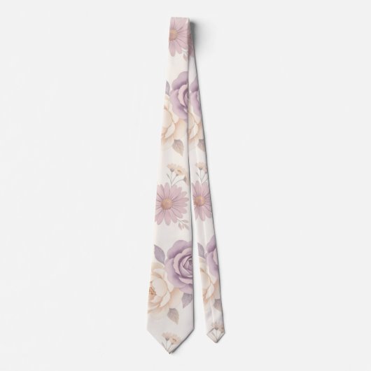 Blumendesign Blumen Krawatte (Vorderseite)