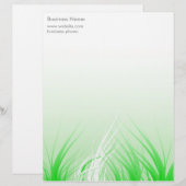 Blumendesign-Briefkopf Briefkopf (Vorne/Hinten)