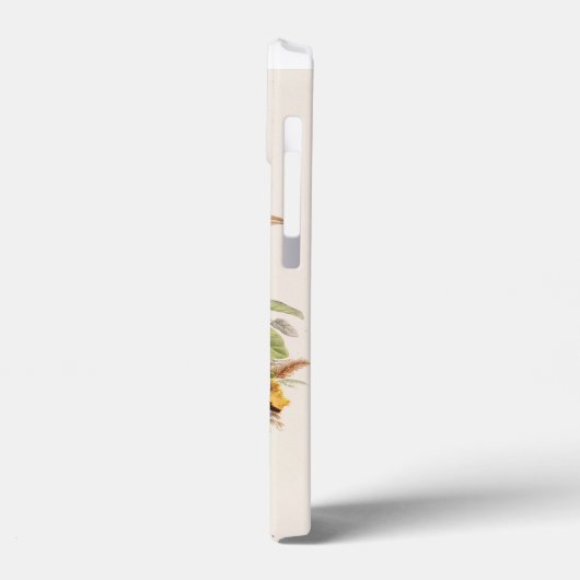 Blumendesign Case-Mate iPhone Hülle (Rückseite / Links)