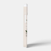 Blumendesign Case-Mate iPhone Hülle (Rückseite / Rechts)