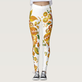 Blumendesign: Flair von Frauen Leggings