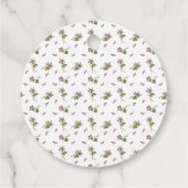 Blumendesign Geschenkanhänger (Rückseite)