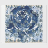 Blumendesign Geschenkpapier (Flach)