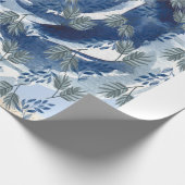 Blumendesign Geschenkpapier (Ecke)