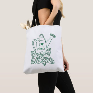 Blumendesign-Gießkanne Tasche