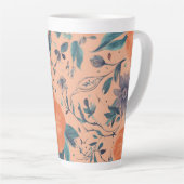 Blumendesign Groß Milchtasse (Rechte Ecke)