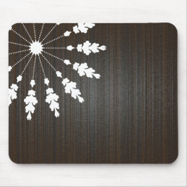 Blumendesign — Holz — BG Mousepad