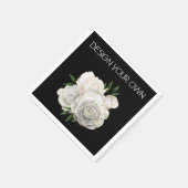 Blumendesign Ihr eigenes Neapel Serviette (Ecke)