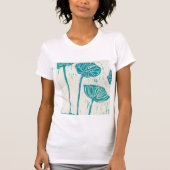 Blumendesign im T-Shirt (Vorderseite)