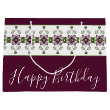 Blumendesign im tiefen Burgund