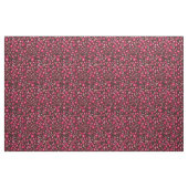 Blumendesign in Rich Magenta und Black Stoff (Fat Quarter (45,7 x 55,9 cm))