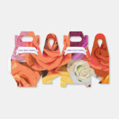 Blumendesign-Individuelle Name Geschenkschachtel (Ungefaltet)