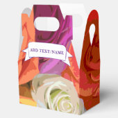 Blumendesign-Individuelle Name Geschenkschachtel (Geöffnet)