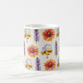 Blumendesign Kaffeetasse (Mittel)
