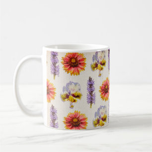 Blumendesign Kaffeetasse