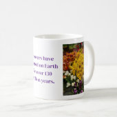 Blumendesign-Kaffeetasse Kaffeetasse (VorderseiteRechts)