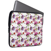 Blumendesign Laptopschutzhülle (Vorne Rechts)