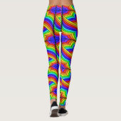 Blumendesign Leggings (Rückseite)