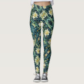 Blumendesign Leggings (Vorderseite)
