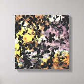 Blumendesign Leinwanddruck (Vorderseite)