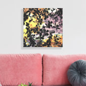 Blumendesign Leinwanddruck (Insitu (Wohnzimmer))