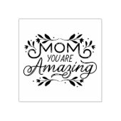 Blumendesign-Mama Sie sind Phantastisch Gummistempel (Prägung)
