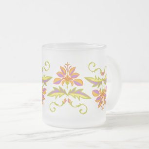 Blumendesign Mattglastasse
