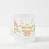 Blumendesign Mattglastasse (Vorderseite Links)