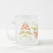 Blumendesign Mattglastasse (Links)