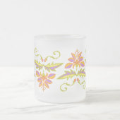 Blumendesign Mattglastasse (Mittel)