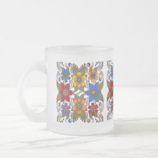 Blumendesign Mattglastasse