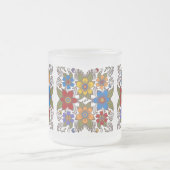 Blumendesign Mattglastasse (Mittel)