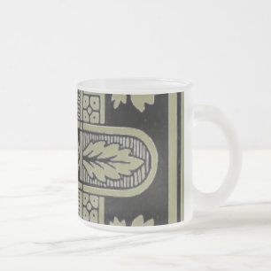 Blumendesign Mattierte Tasse