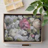 Blumendesign mit Anemonen und Rose Seidenpapier (Geschenk)