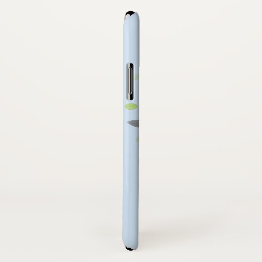 Blumendesign mit Name Poppy. Case-Mate iPhone Hülle (Hinten/Rechts)