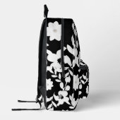 Blumendesign mit Perlen Bedruckter Rucksack (Links)