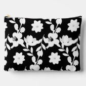 Blumendesign mit Perlen Zubehörtasche (Vorderseite)